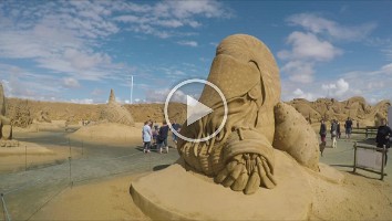 Sandskulpturer i Soendervig 2017